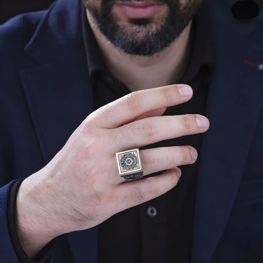 Oghuz Khan seal ring – view 2