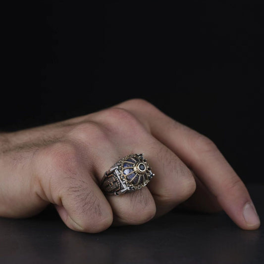 Sultan Ahmed Mosque Ring, Surah Al-Inshirah & An-Nisa 4, 103 – view 2