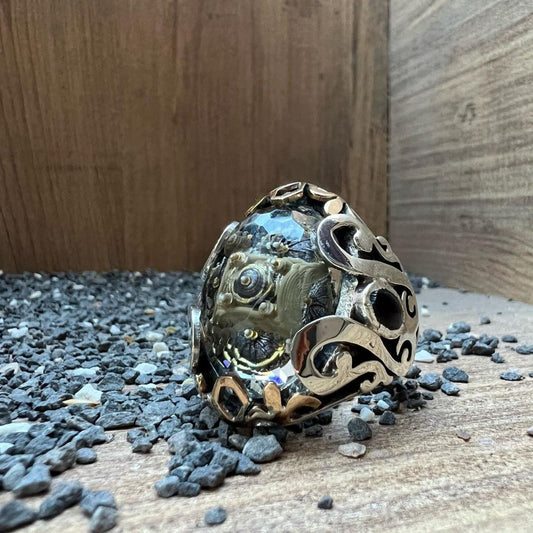 Hagia Sophia Ring, Hand-Carved Quartz – view 2