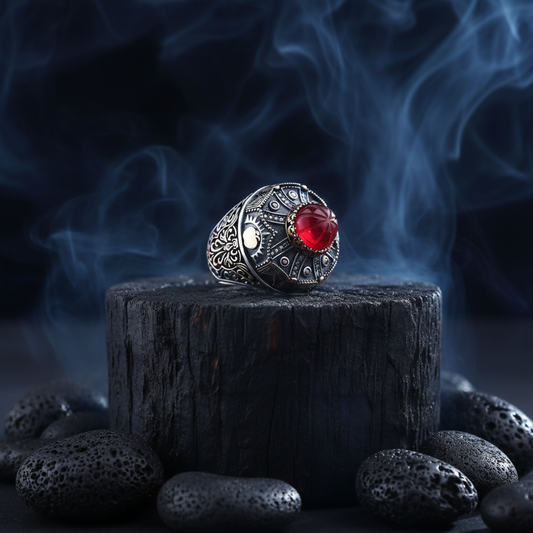 Amber Stone Silver Ring: Ancient Wisdom Meets Modern Elegance