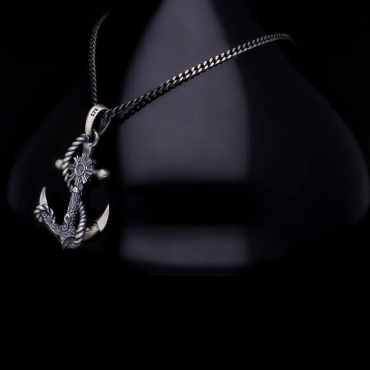Anchor Necklace Sailor Maritime in 925 sterling silver