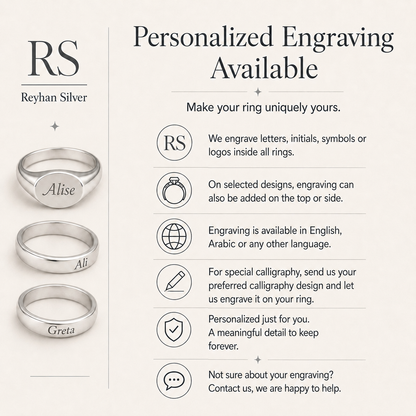 Personalized Diaspore Stone 925 Sterling Silver Ring