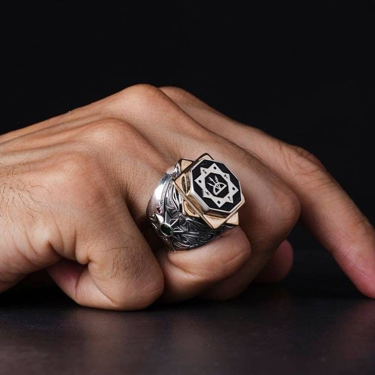 Oghuz Khan men's ring – view 3