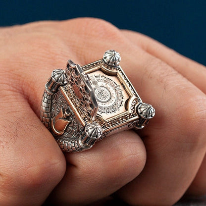 Surrender mosque men's ring with Seljuk star – view 3