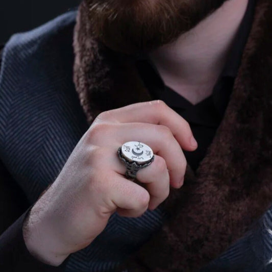 Caliph Ring 925 Sterling Silver OttomanCalligraphy Handmade Islamic