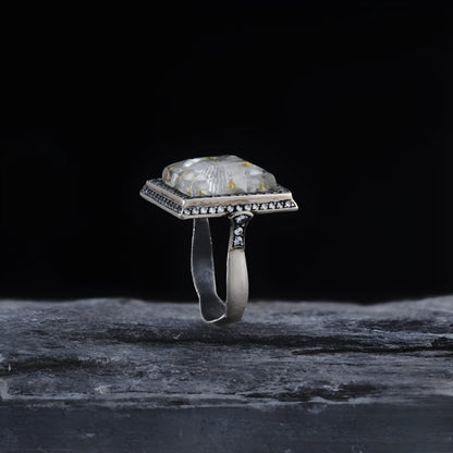 Hagia Sophia negative carving ring – view 3