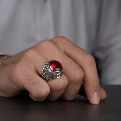 Handmade Onyx Sterling Silver Ring