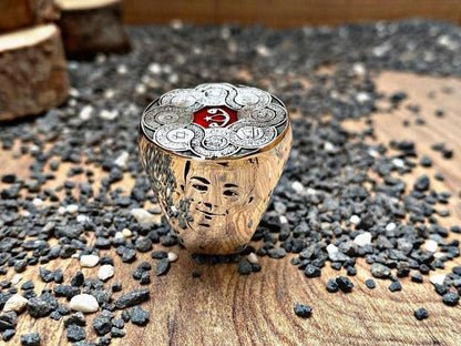 Islamic Ring, 925 Sterling Silver Ring – Handmade Turkish Jewelry Gift (For Women/Men)