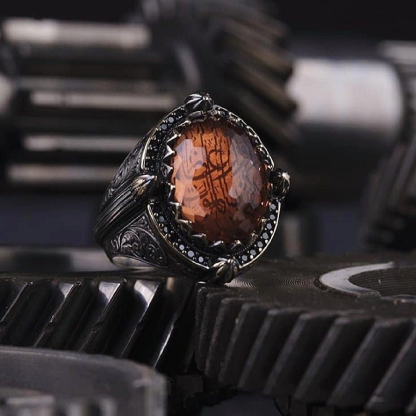 Sultanite Ring 925 Silver Kefa Bil-Mevt Color Changing Handmade