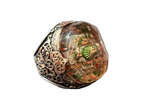 Hagia Sophia Ring 925 Silver Islamic Engraved Handmade Men