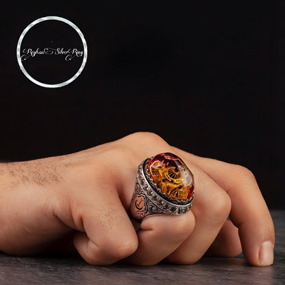 خاتم آيا صوفيا «فتح 1453» المنحوت – صورة 2