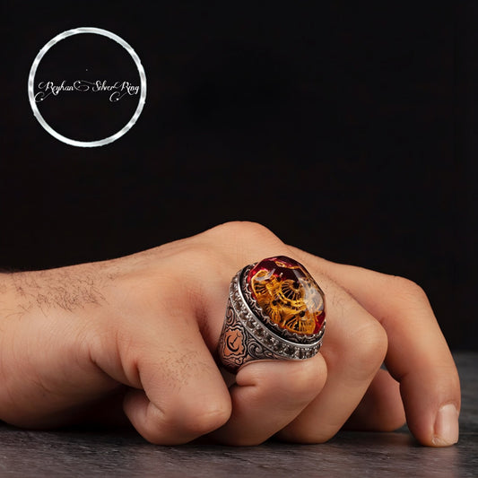 خاتم آيا صوفيا «فتح 1453» المنحوت – صورة 2