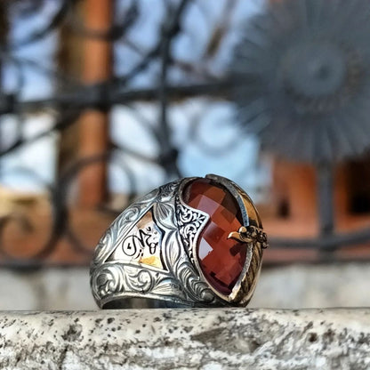 Handcrafted Zultanite Sterling Silver Ring: Turkish OttomanJewelry