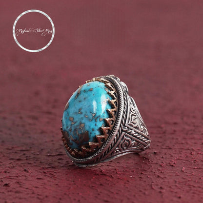 Arizona turquoise men's ring – view 3