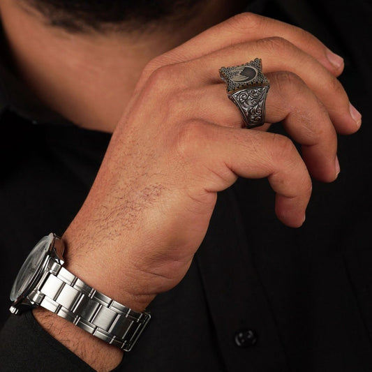 خاتم المسجد داخل الهلال – صورة 2