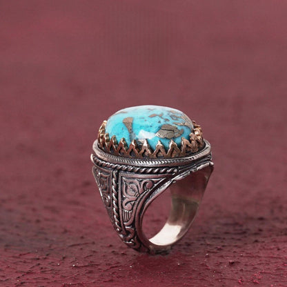 Arizona turquoise men's ring – view 4