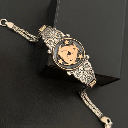 Teşkilat-ı Mahsusa 925 Sterling Silver Bracelet