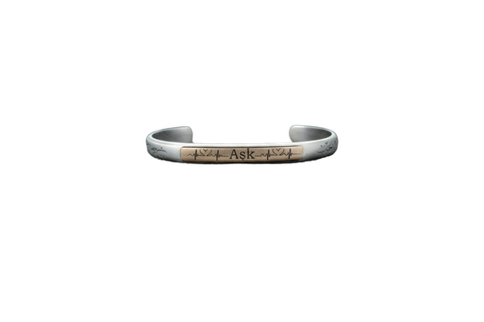 Ottoman Love Letter Cuff Bracelet 925 Silver Personalized