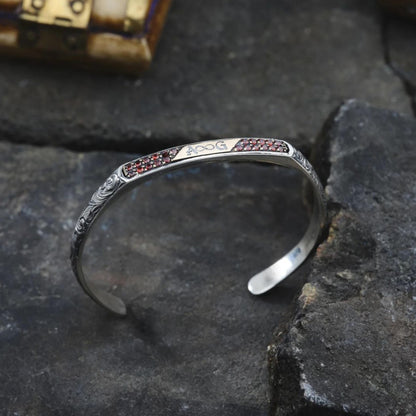 Personalized Silver Bracelet & Ring Set 925 Sterling Silver
