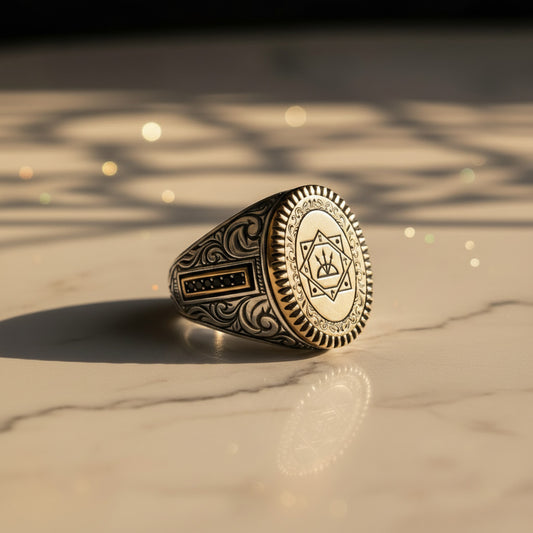 Seljuk State Silver Ring Adjustable Handmade Men's Gift