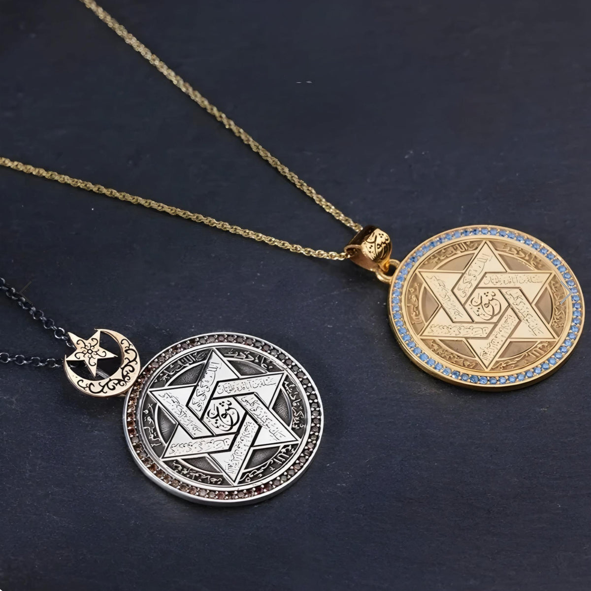 Seal of love necklace for spouses – view 3