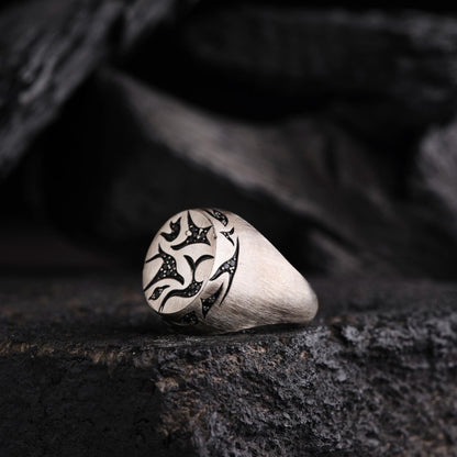Dainty micro zircon unisex ring – view 3