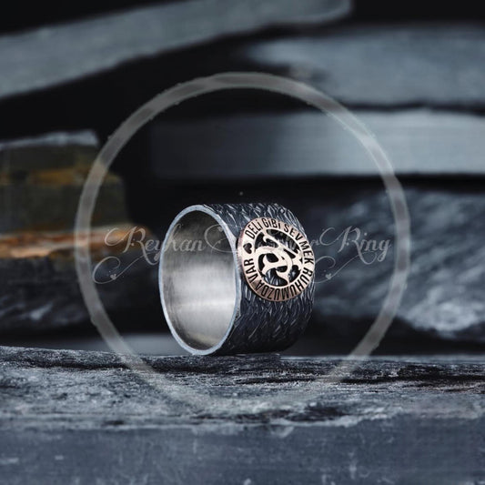 Soulmate Ring – 925 Sterling Silver | Custom Initials & Love Engraving
