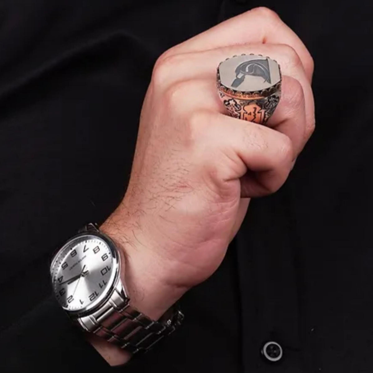 Whirling dervish Mevlevi ring – view 4