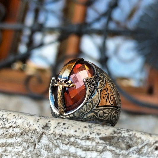Handcrafted Zultanite Sterling Silver Ring: Turkish OttomanJewelry