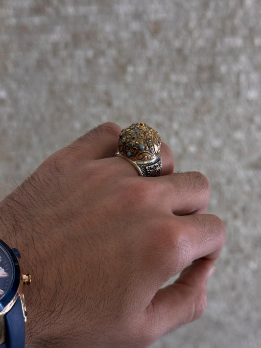 Hagia Sophia and Kaaba helmet ring – view 2