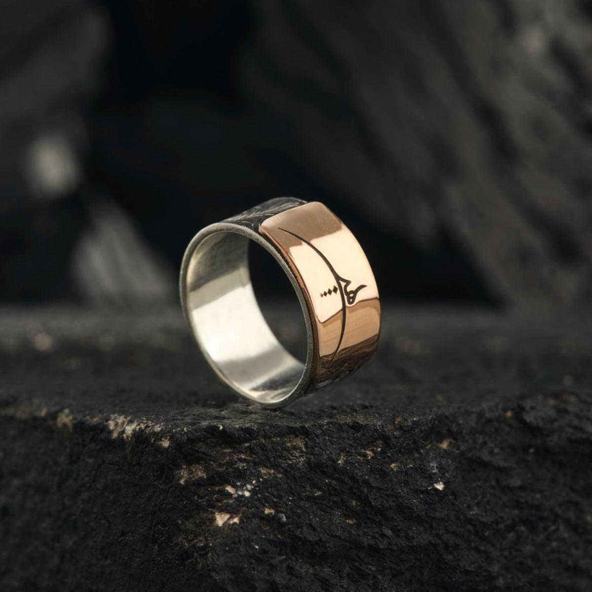 Hiç Sufi ring inspired by Mevlana – view 3
