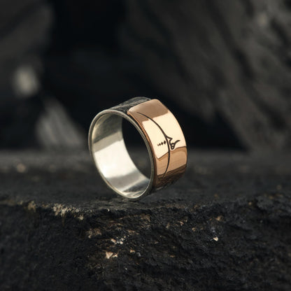 Hiç Sufi ring inspired by Mevlana – view 3
