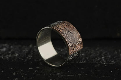 Four Surahs Protection Ring 925 Sterling Silver Personalized Name Engraving Handcrafted