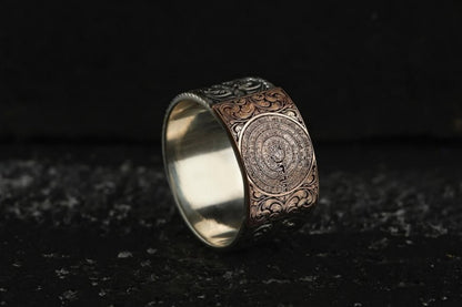 Four Surahs Protection Ring 925 Sterling Silver Personalized Name Engraving Handcrafted