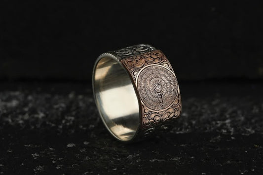 Four Surahs Protection Ring 925 Sterling Silver Personalized Name Engraving Handcrafted