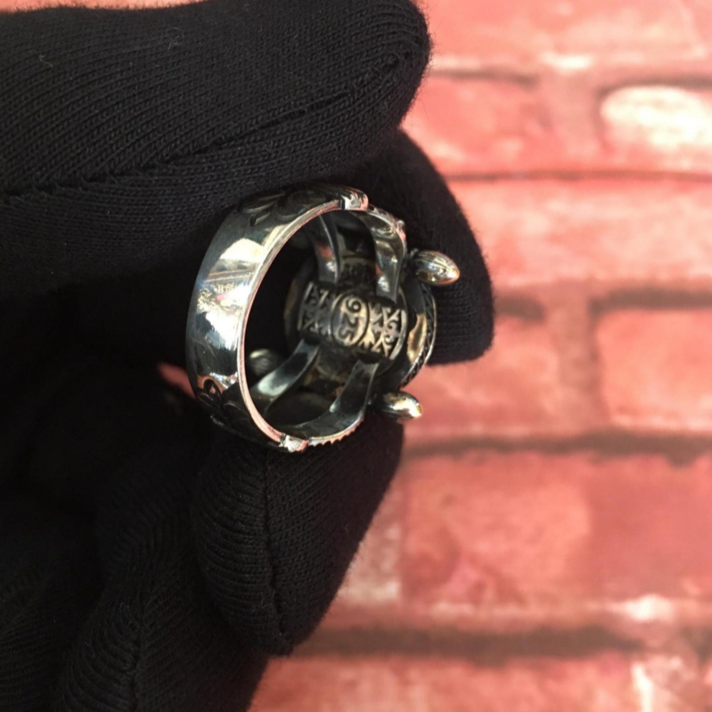 Crescent & Star Ring – OttomanSeljuk 925 Silver | Men's Ring