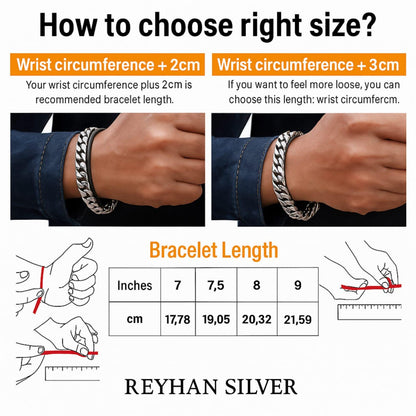 Personalized Zulfiqar Sword Bracelet – Lion of Allah | 925 Silver