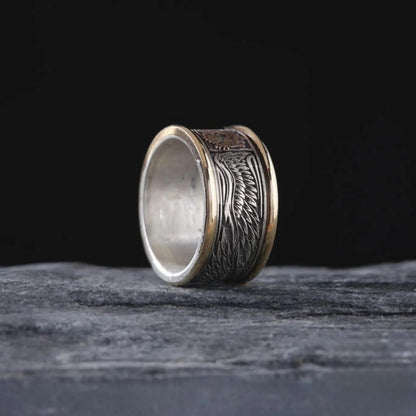 Ottoman coat of arms spinner ring – view 4