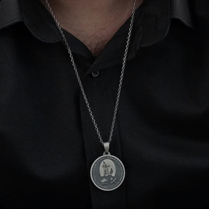 Kürşad Necklace – Göktürk Warrior | 925 Silver