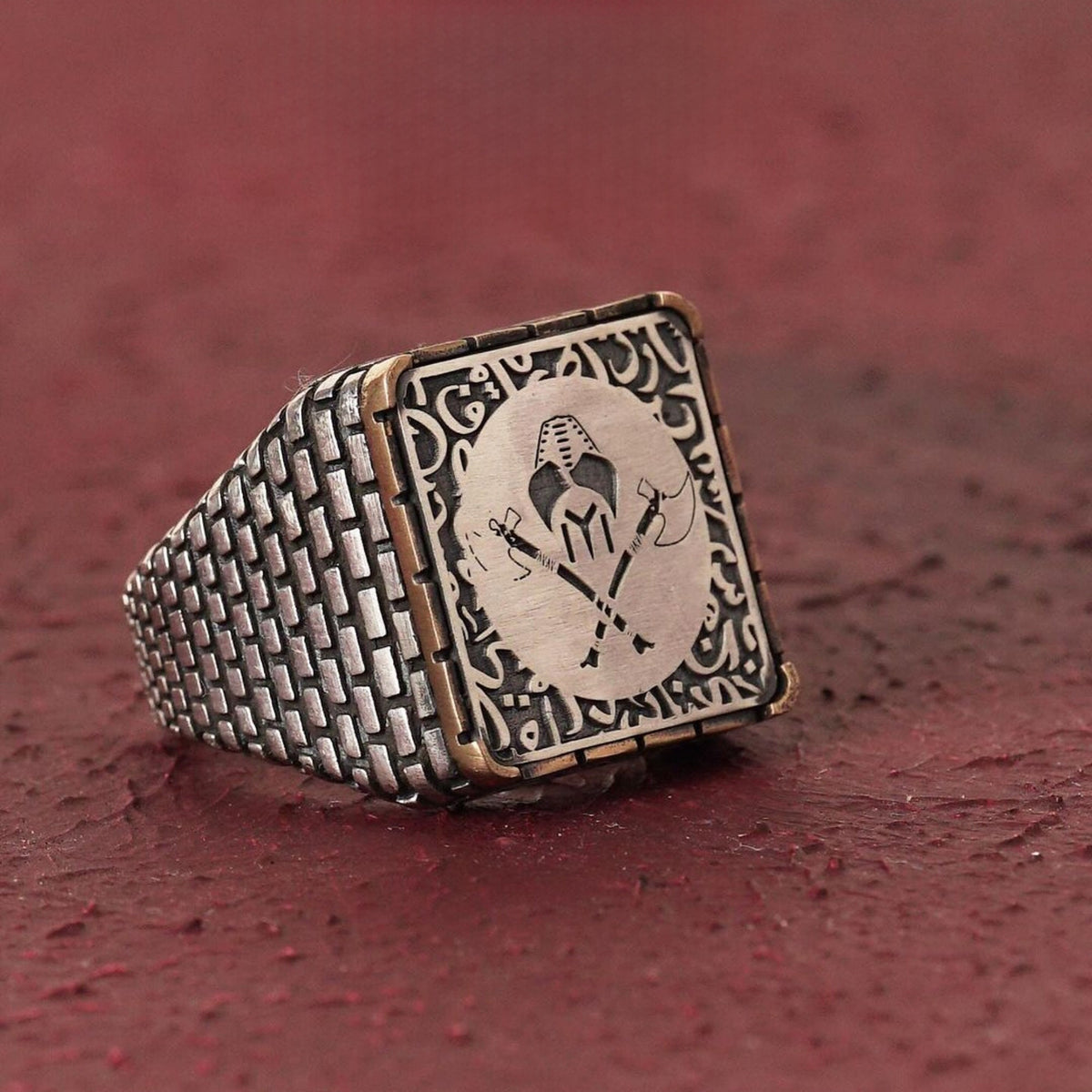 Kayı tribe ring in 925 sterling silver