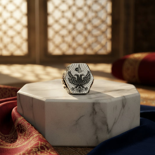 silver men ring